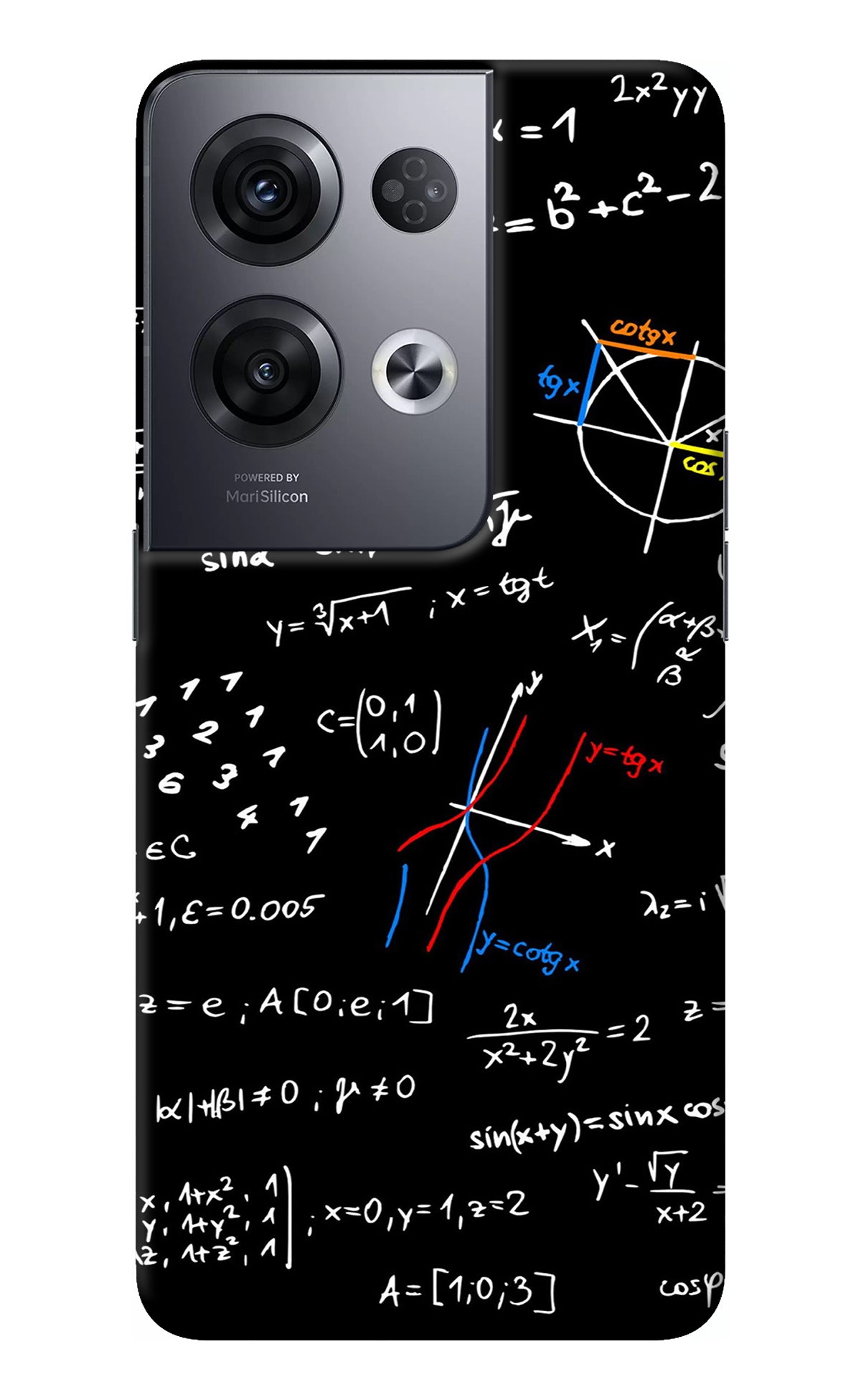 Mathematics Formula Oppo Reno8 Pro Back Cover