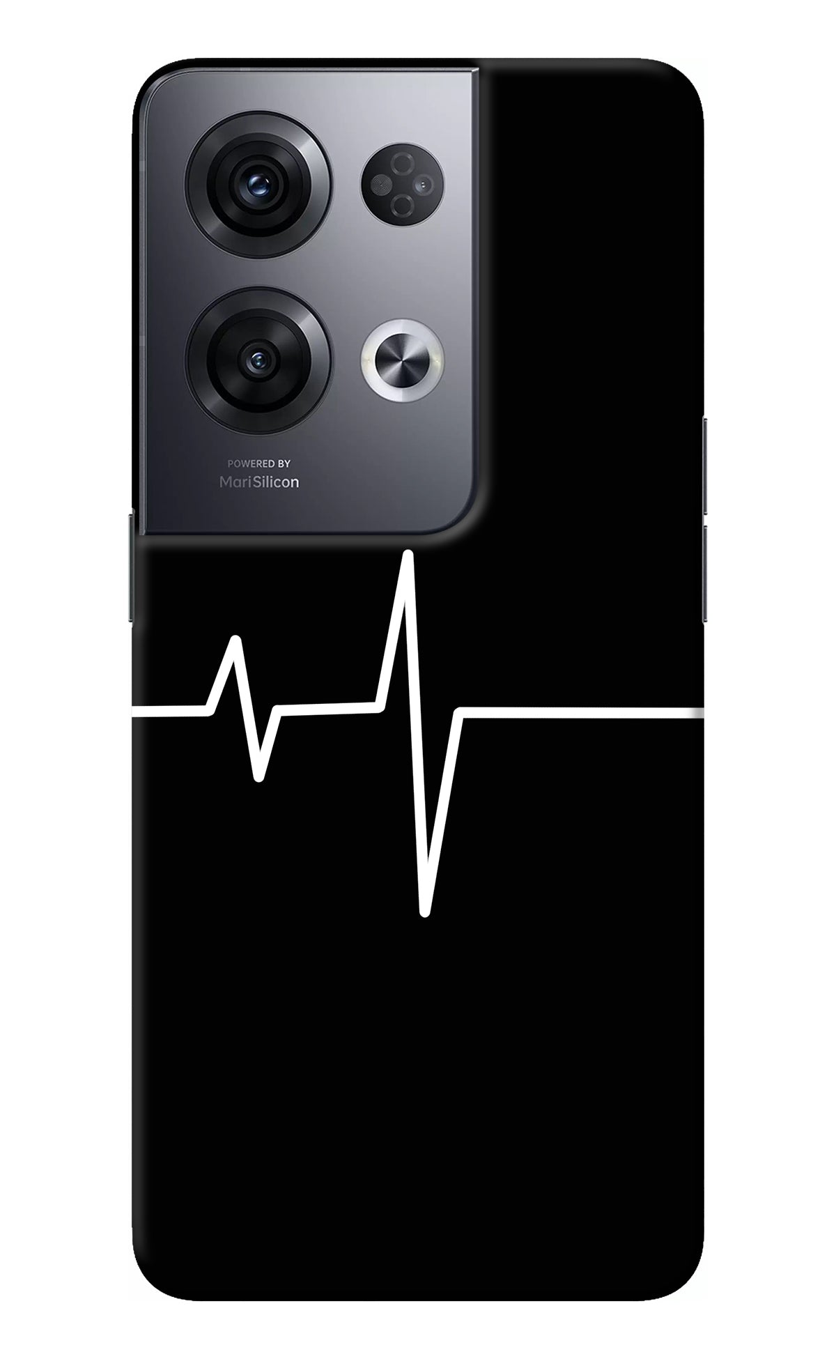 Heart Beats Oppo Reno8 Pro Back Cover