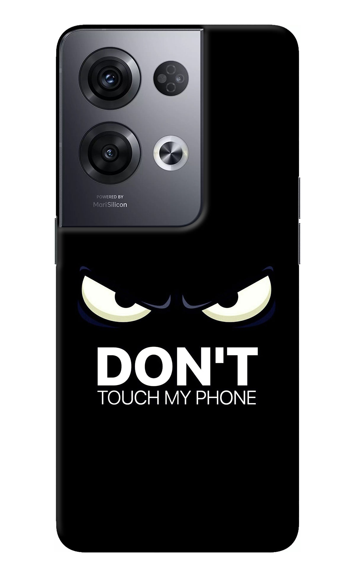 Don'T Touch My Phone Oppo Reno8 Pro Back Cover