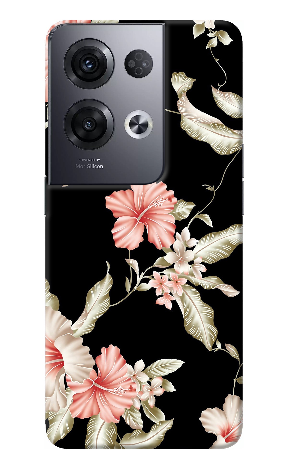 Flowers Oppo Reno8 Pro Back Cover