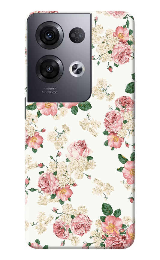 Flowers Oppo Reno8 Pro Back Cover