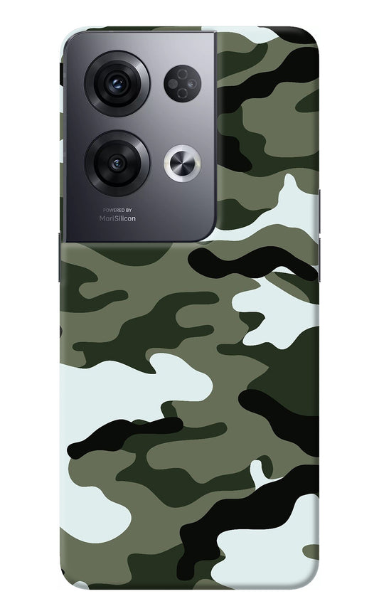 Camouflage Oppo Reno8 Pro Back Cover