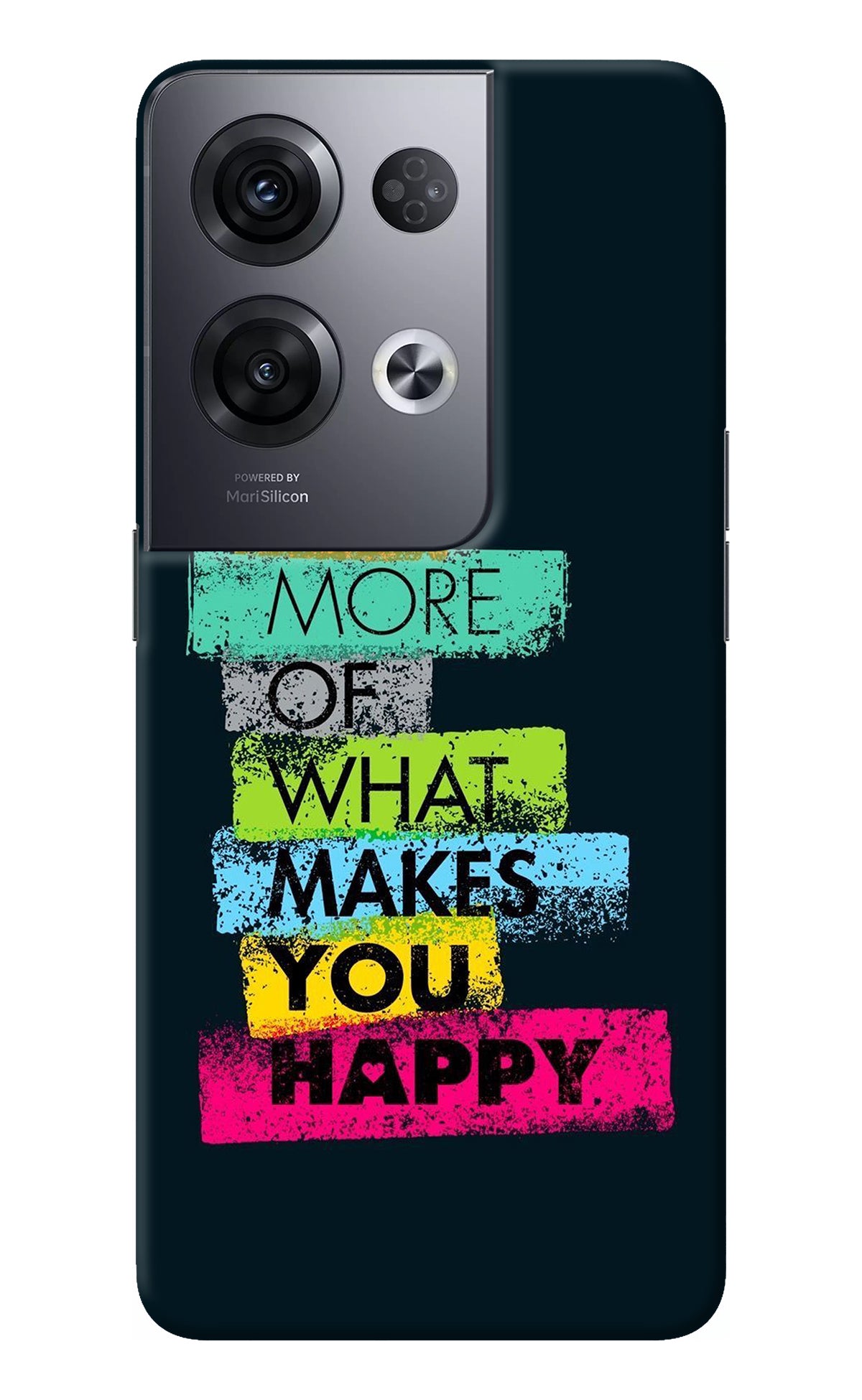 Do More Of What Makes You Happy Oppo Reno8 Pro Back Cover