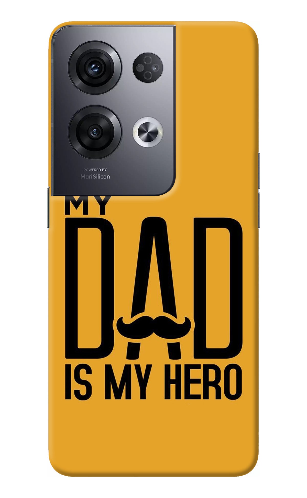 My Dad Is My Hero Oppo Reno8 Pro Back Cover