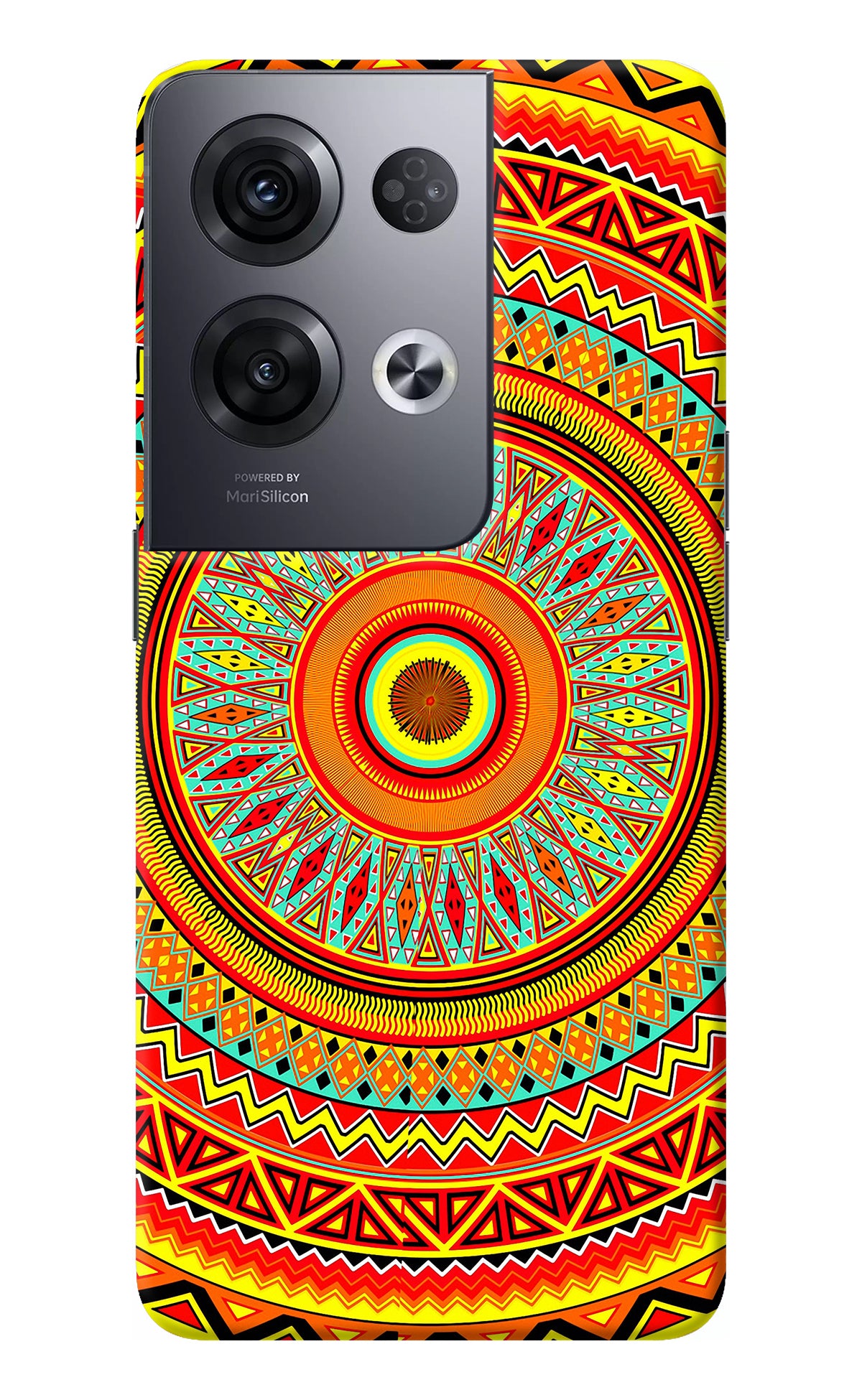 Mandala Pattern Oppo Reno8 Pro Back Cover