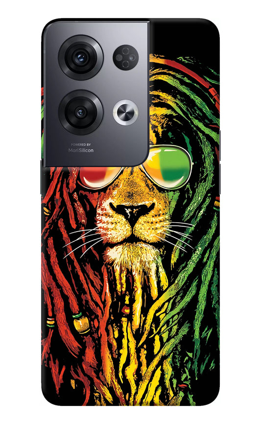 Rasta Lion Oppo Reno8 Pro Back Cover