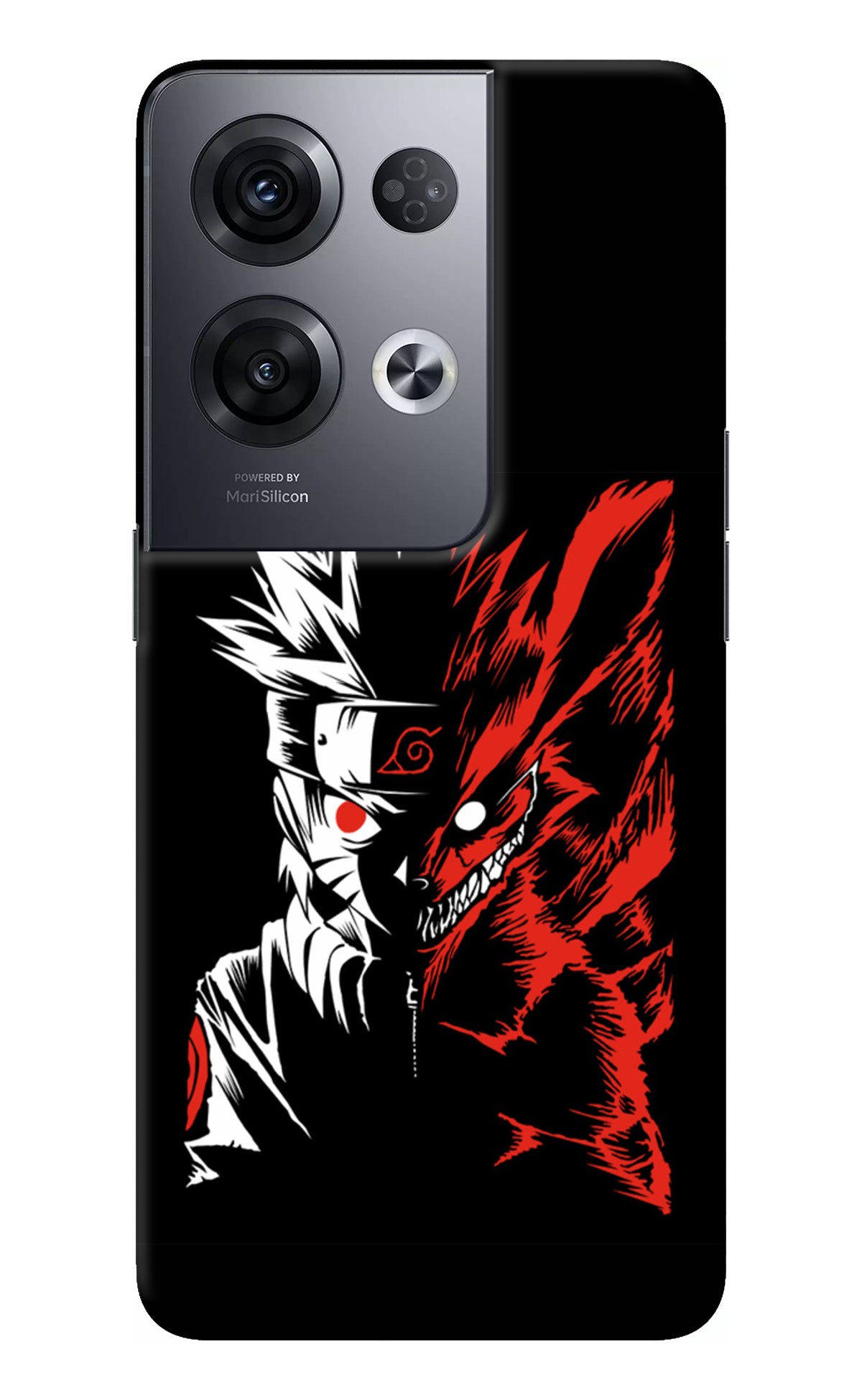 Naruto Two Face Oppo Reno8 Pro Back Cover