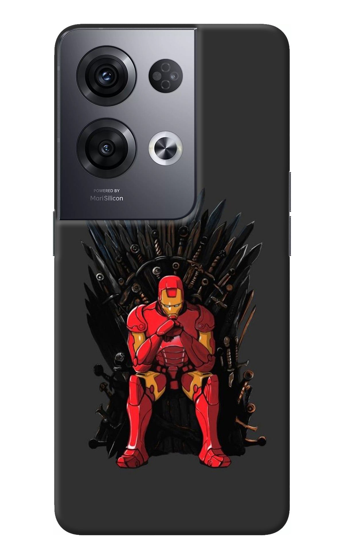 Ironman Throne Oppo Reno8 Pro Back Cover