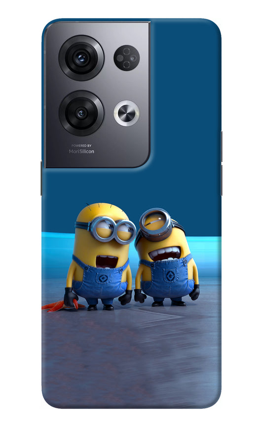 Minion Laughing Oppo Reno8 Pro Back Cover