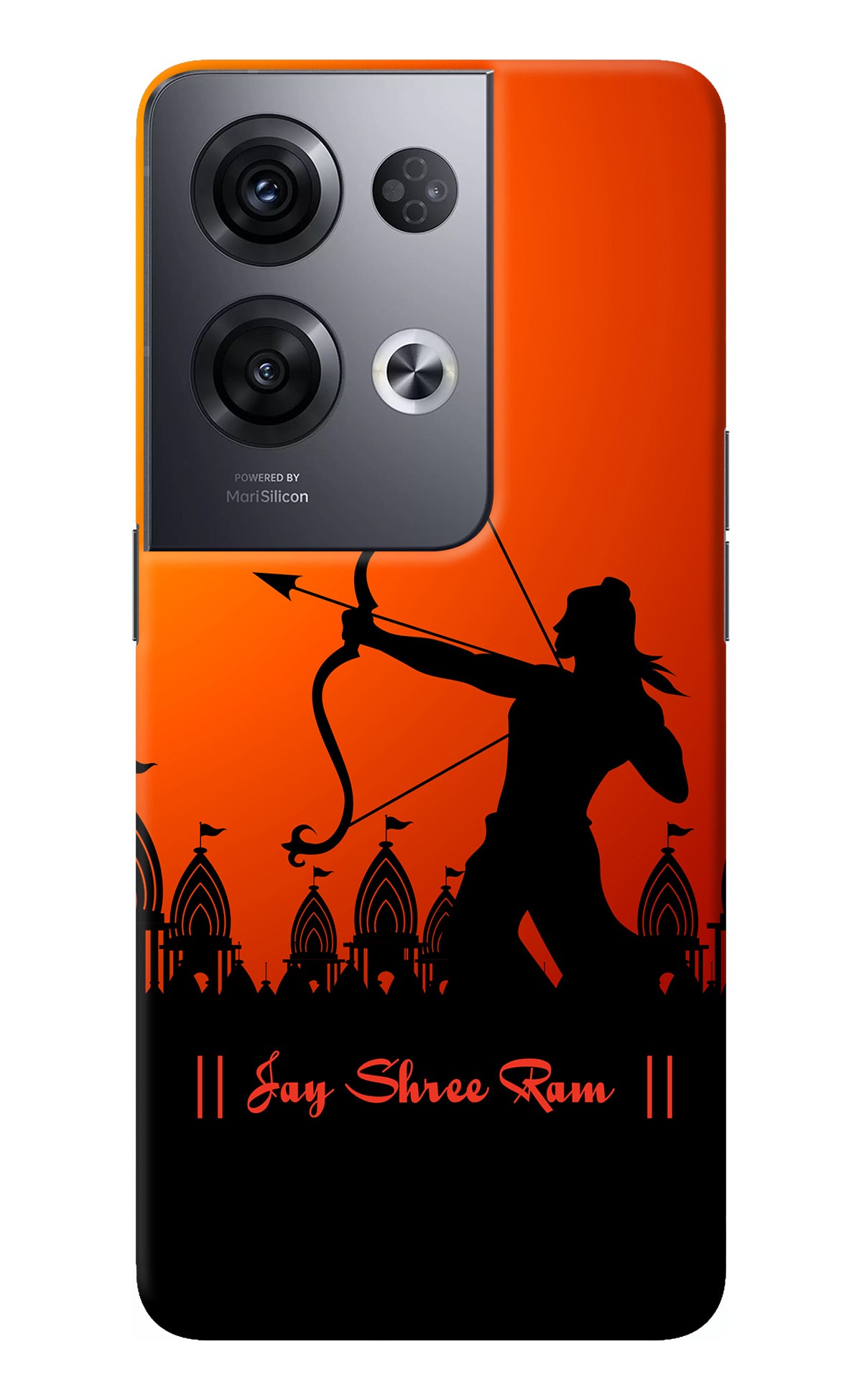 Lord Ram - 4 Oppo Reno8 Pro Back Cover