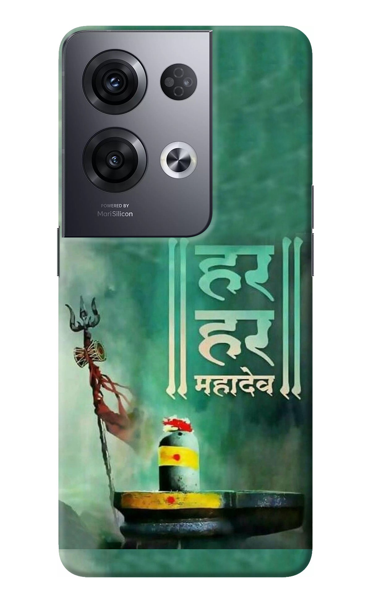 Har Har Mahadev Shivling Oppo Reno8 Pro Back Cover