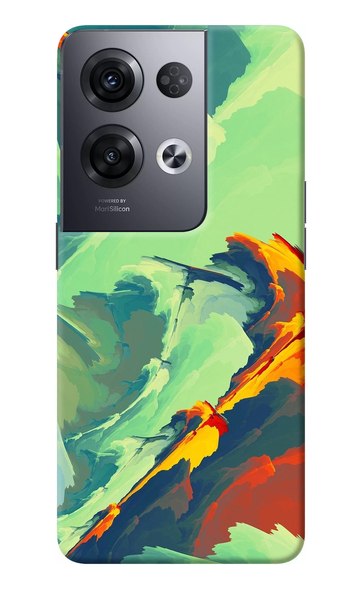 Paint Art Oppo Reno8 Pro Back Cover