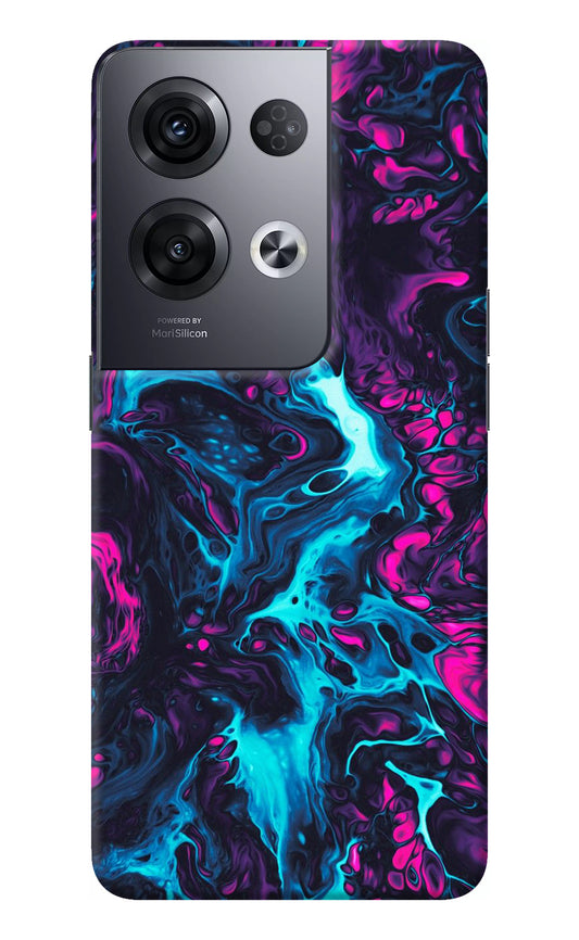 Abstract Oppo Reno8 Pro Back Cover