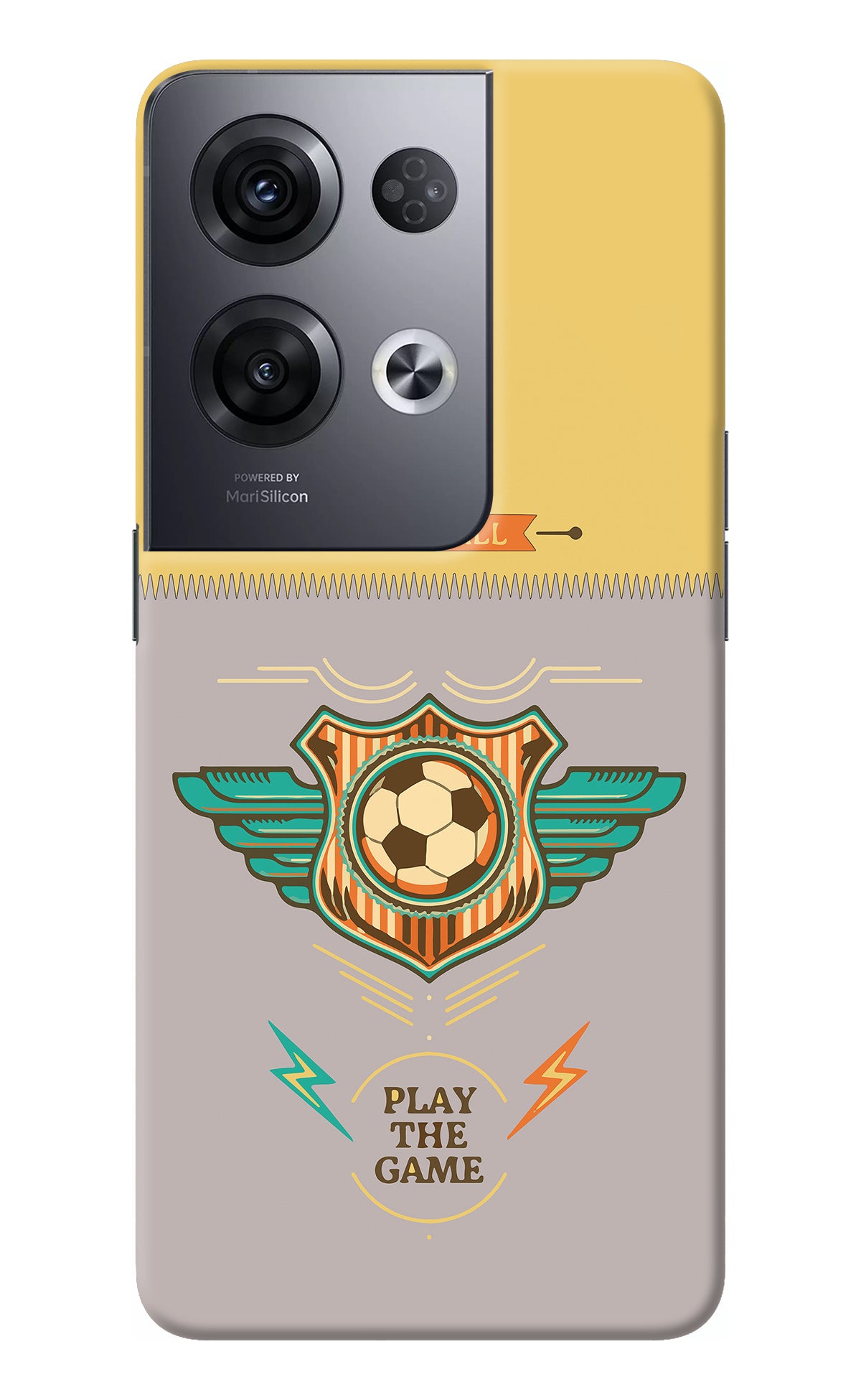 Football Oppo Reno8 Pro Back Cover