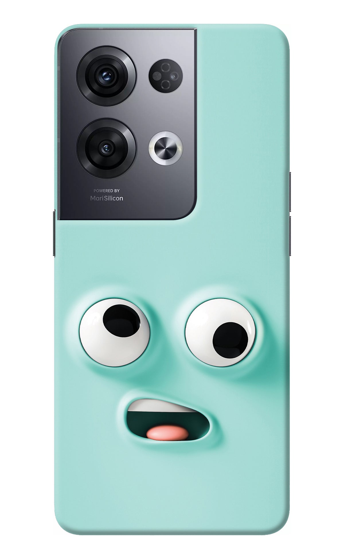 Funny Cartoon Oppo Reno8 Pro Back Cover