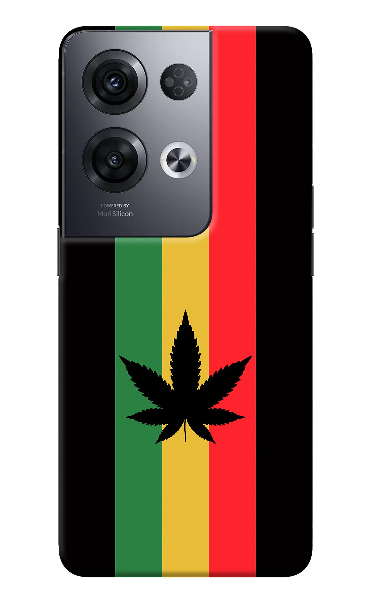 Weed Flag Oppo Reno8 Pro Back Cover