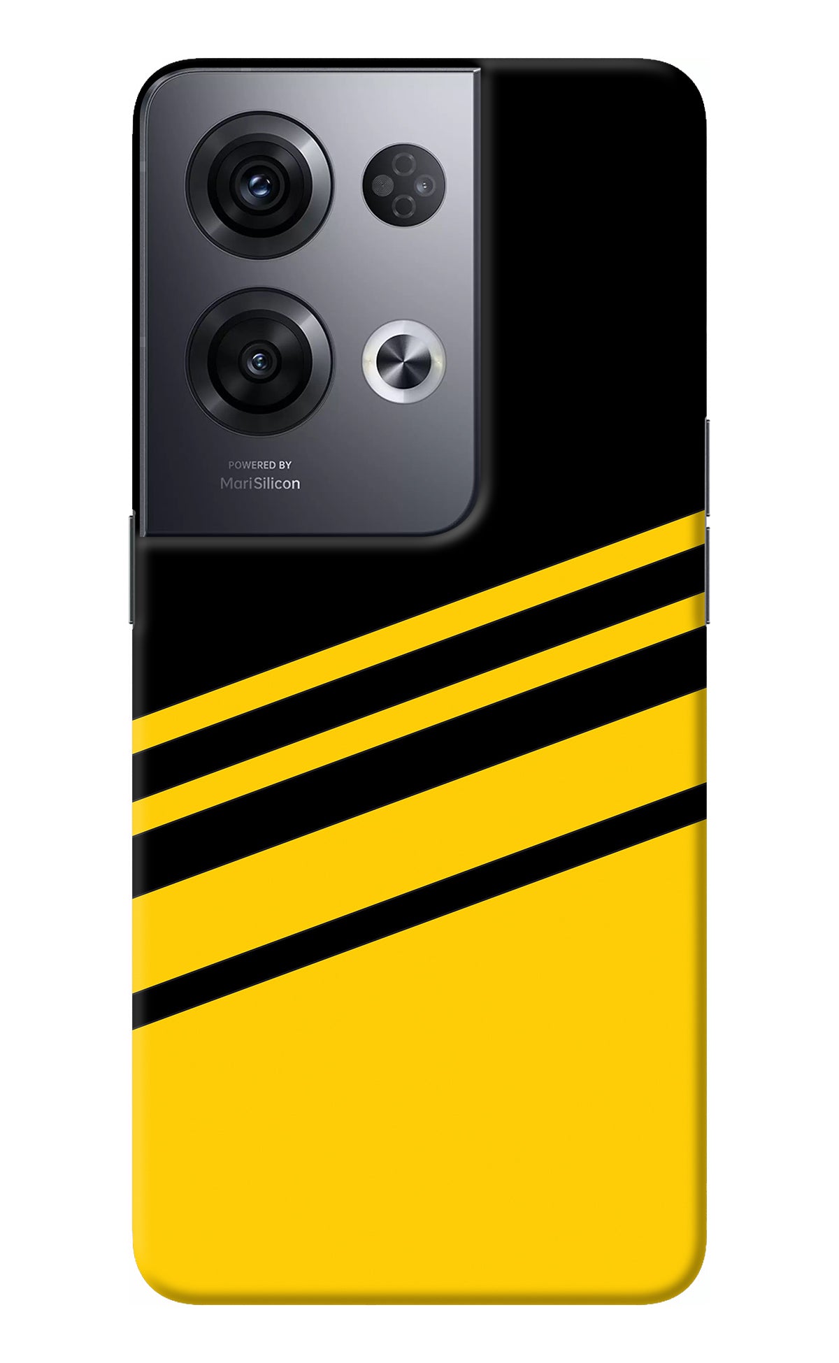 Yellow Shades Oppo Reno8 Pro Back Cover