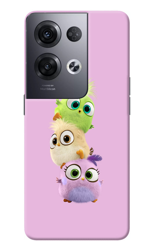 Cute Little Birds Oppo Reno8 Pro Back Cover