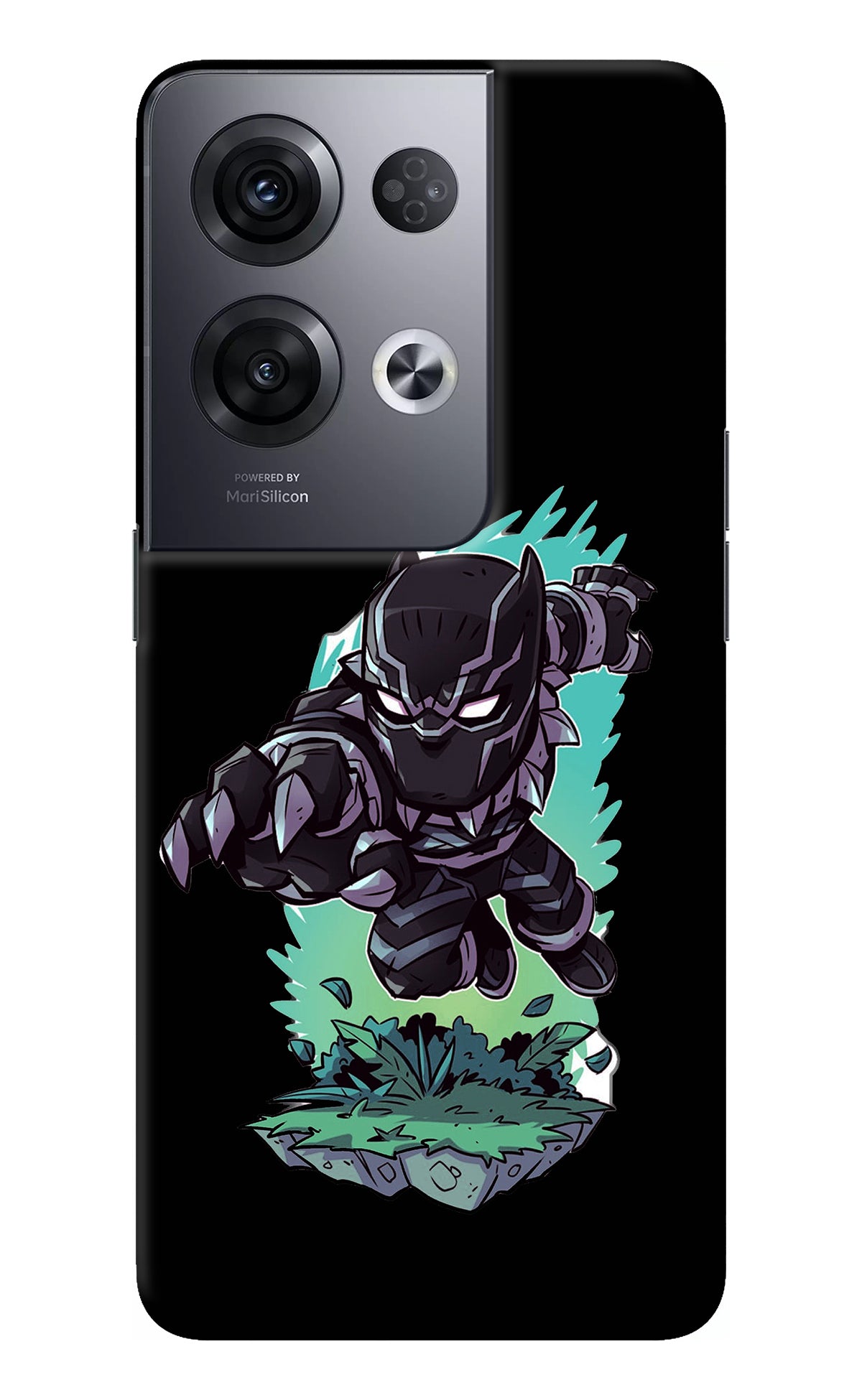 Black Panther Oppo Reno8 Pro Back Cover