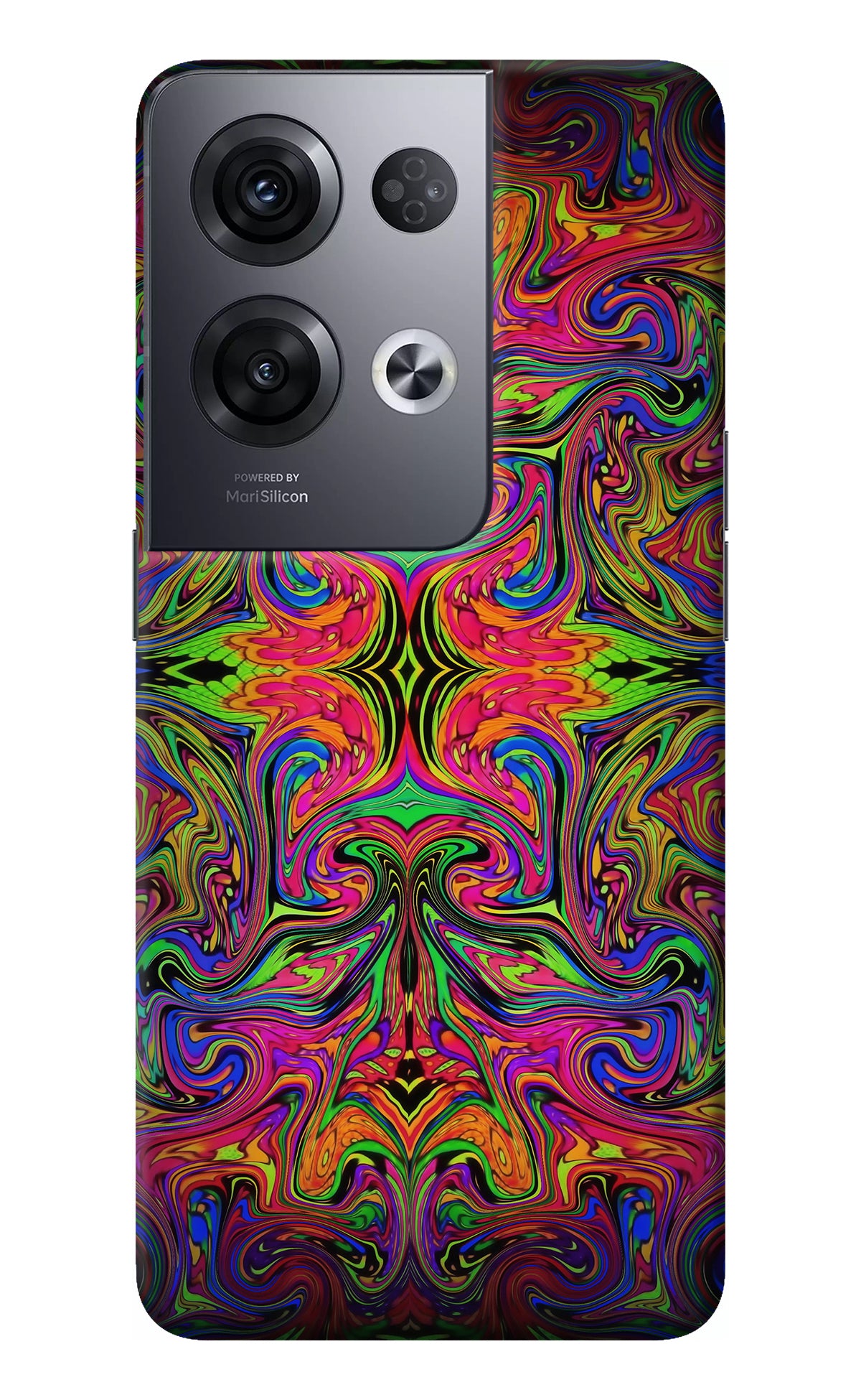 Psychedelic Art Oppo Reno8 Pro Back Cover