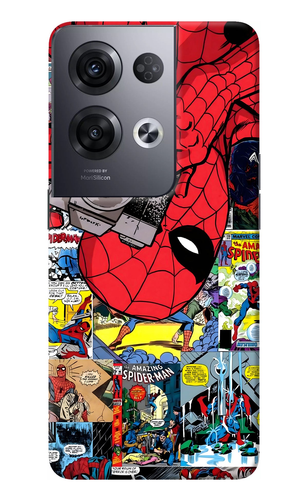 Spider Man Oppo Reno8 Pro Back Cover