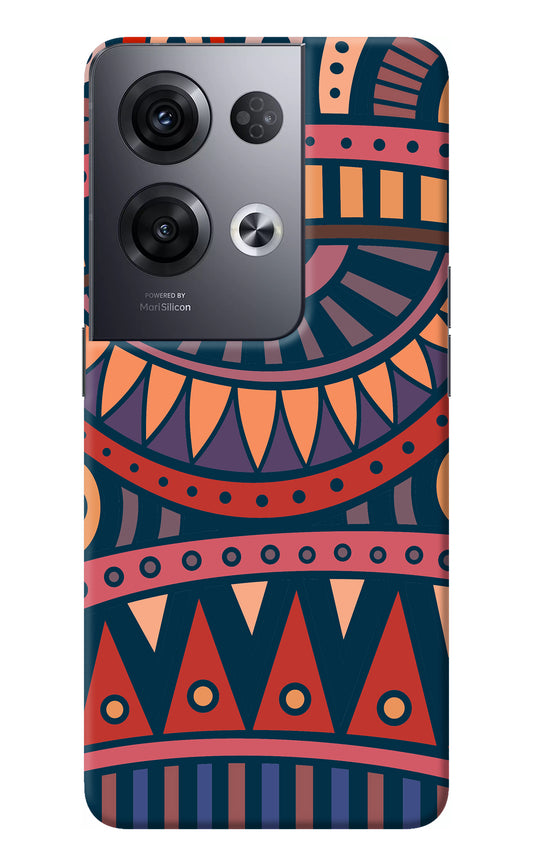 African Culture Design Oppo Reno8 Pro Back Cover