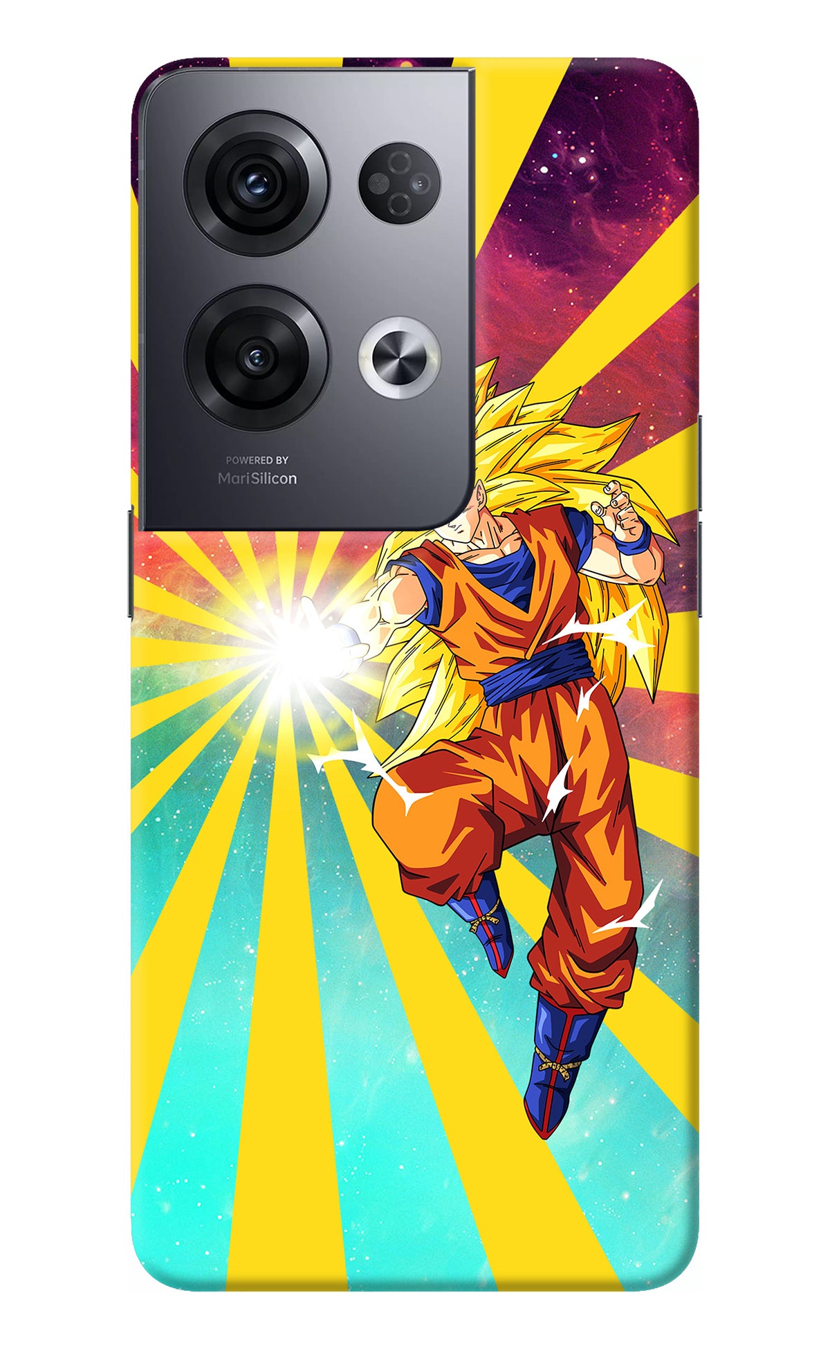 Goku Super Saiyan Oppo Reno8 Pro Back Cover