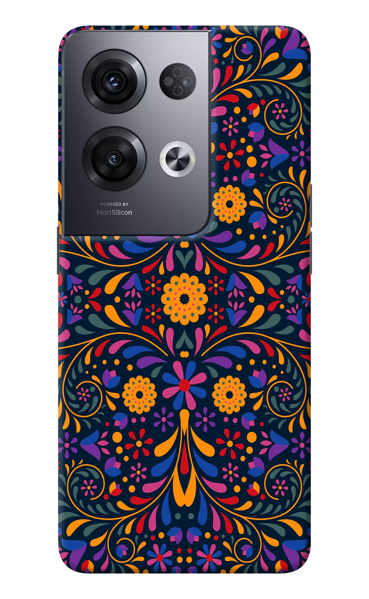 Mexican Art Oppo Reno8 Pro Back Cover