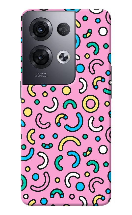 Memphis Design Oppo Reno8 Pro Back Cover