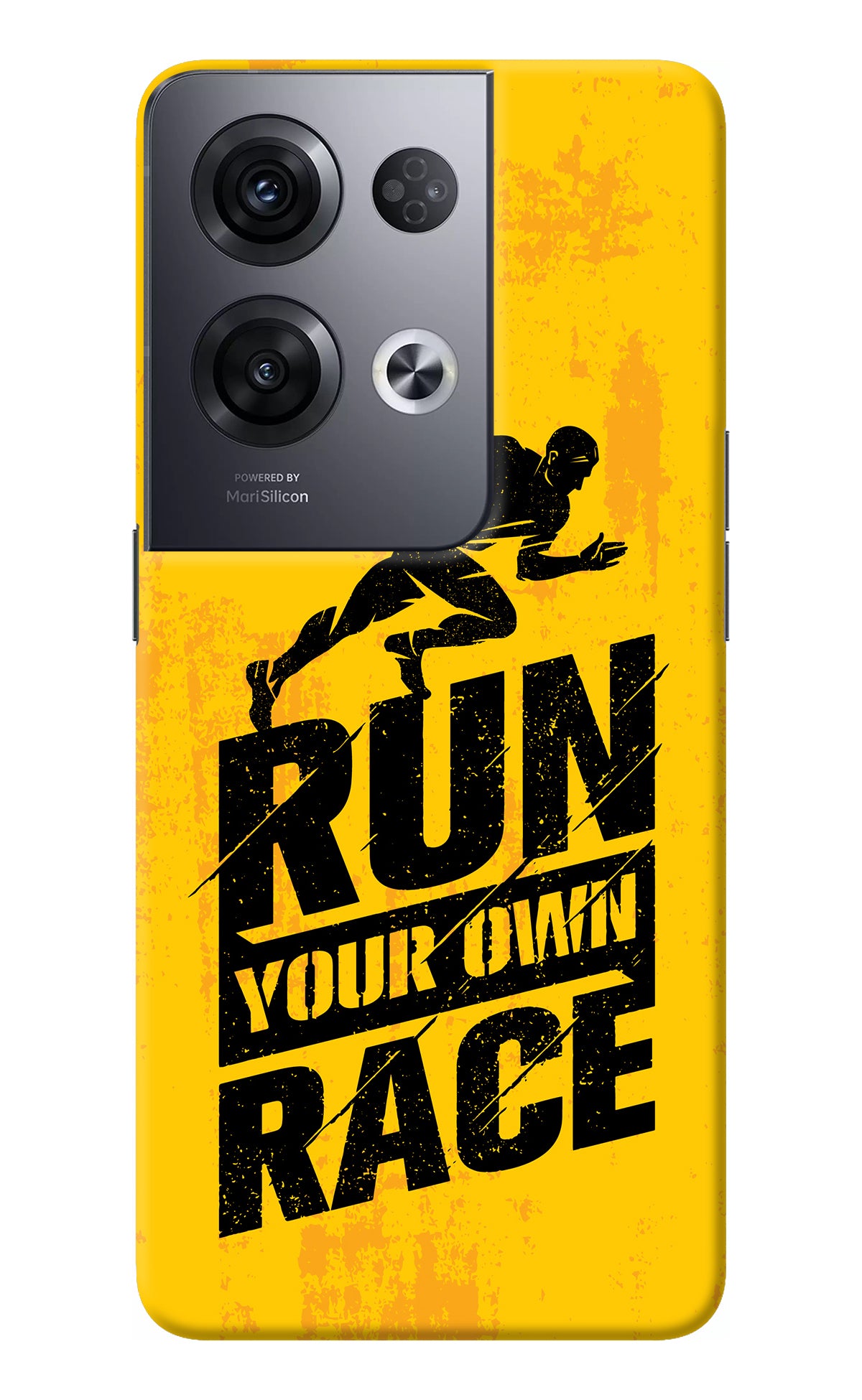 Run Your Own Race Oppo Reno8 Pro Back Cover