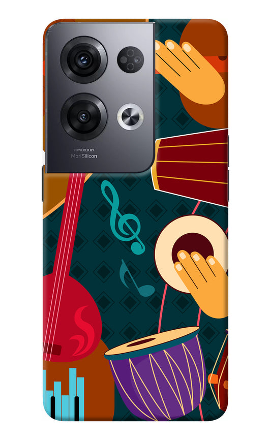 Music Instrument Oppo Reno8 Pro Back Cover