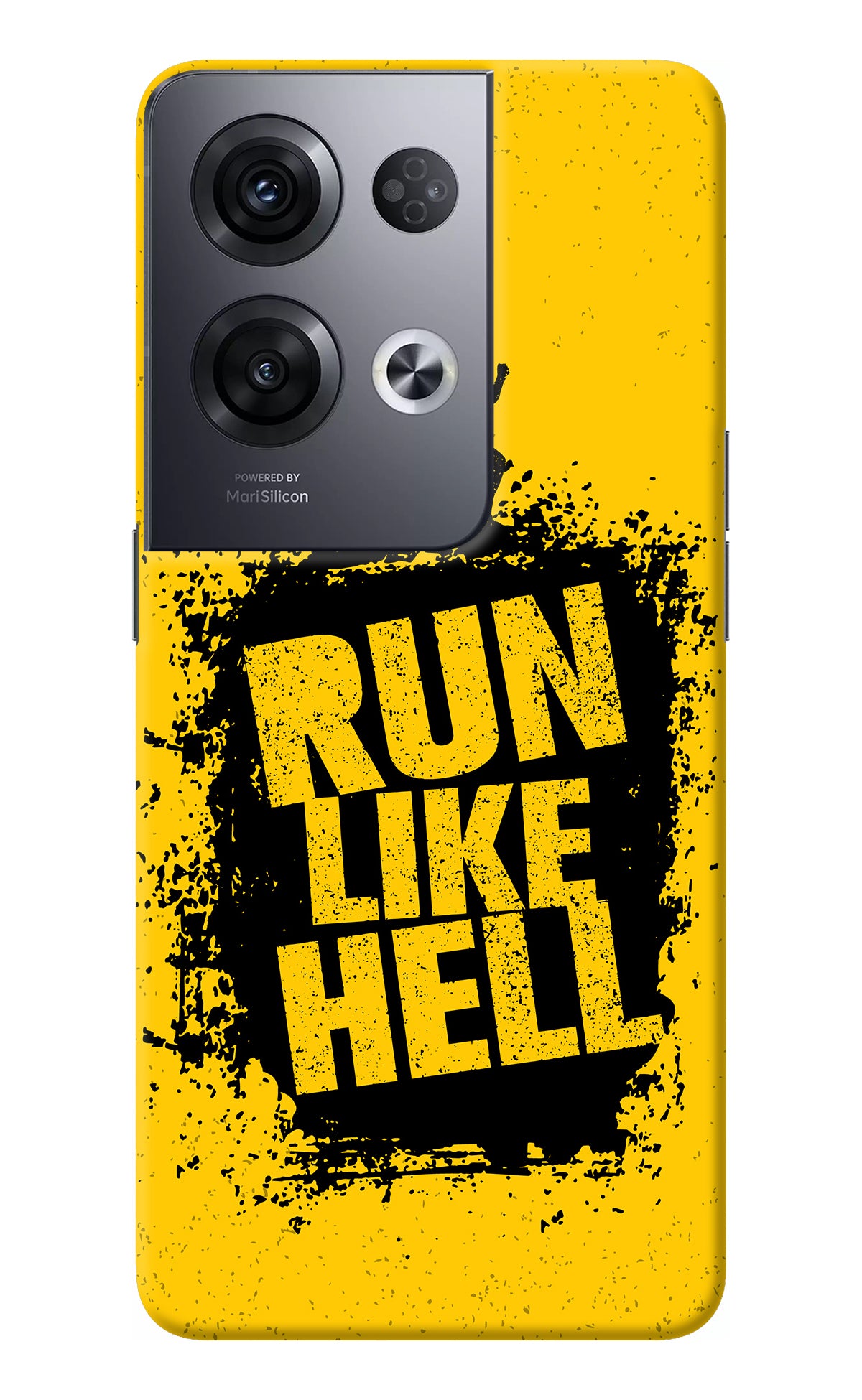 Run Like Hell Oppo Reno8 Pro Back Cover