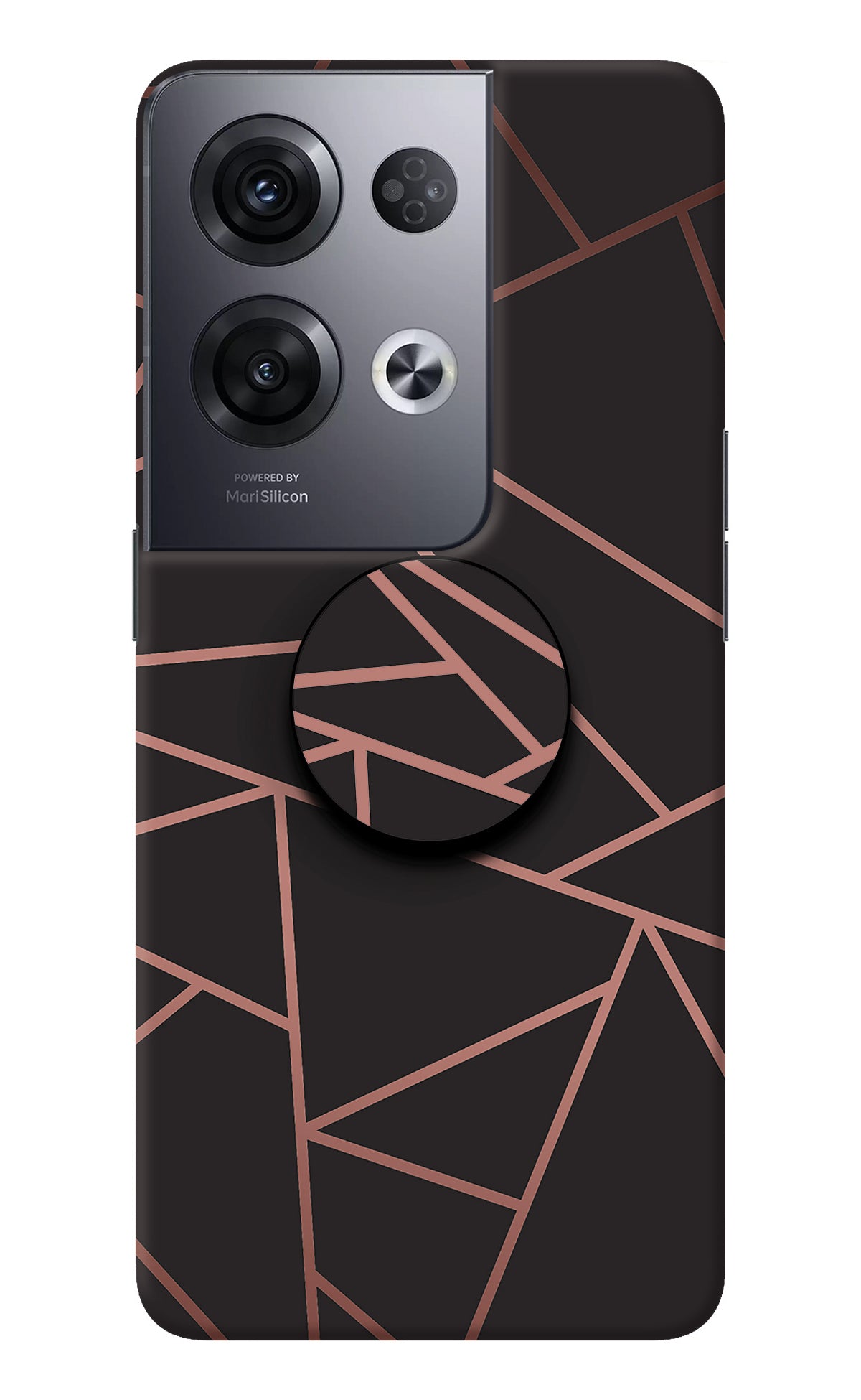 Geometric Pattern Oppo Reno8 Pro Pop Case