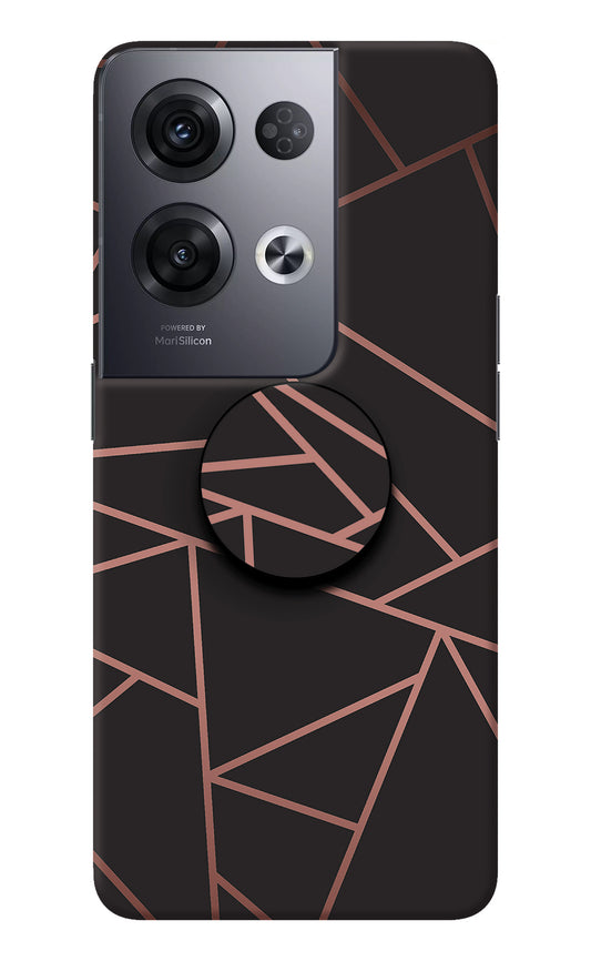 Geometric Pattern Oppo Reno8 Pro Pop Case