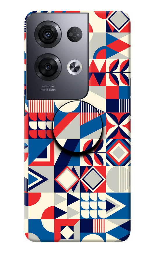 Colorful Pattern Oppo Reno8 Pro Pop Case