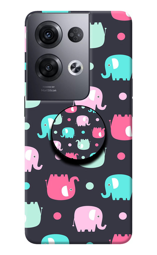 Baby Elephants Oppo Reno8 Pro Pop Case