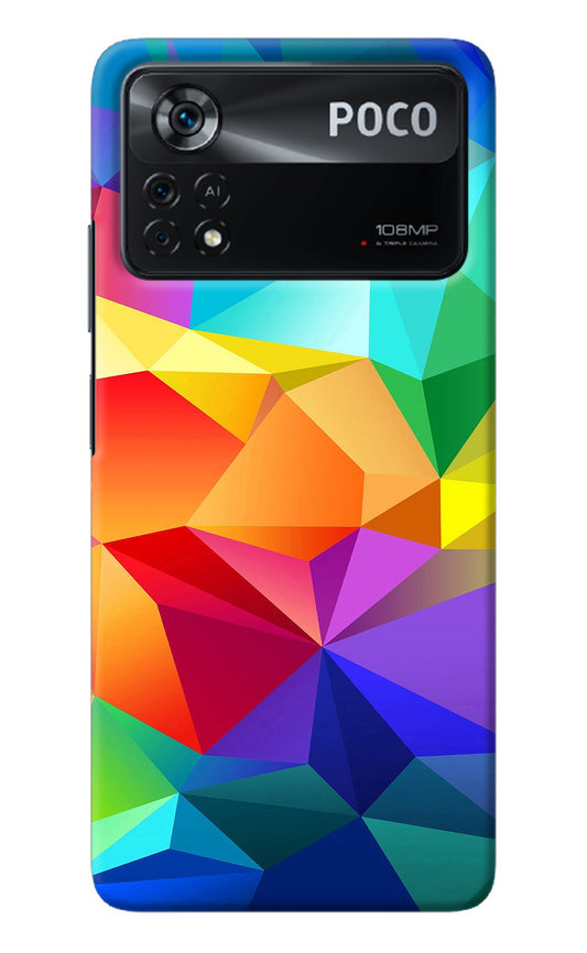 Abstract Pattern Poco X4 Pro Back Cover