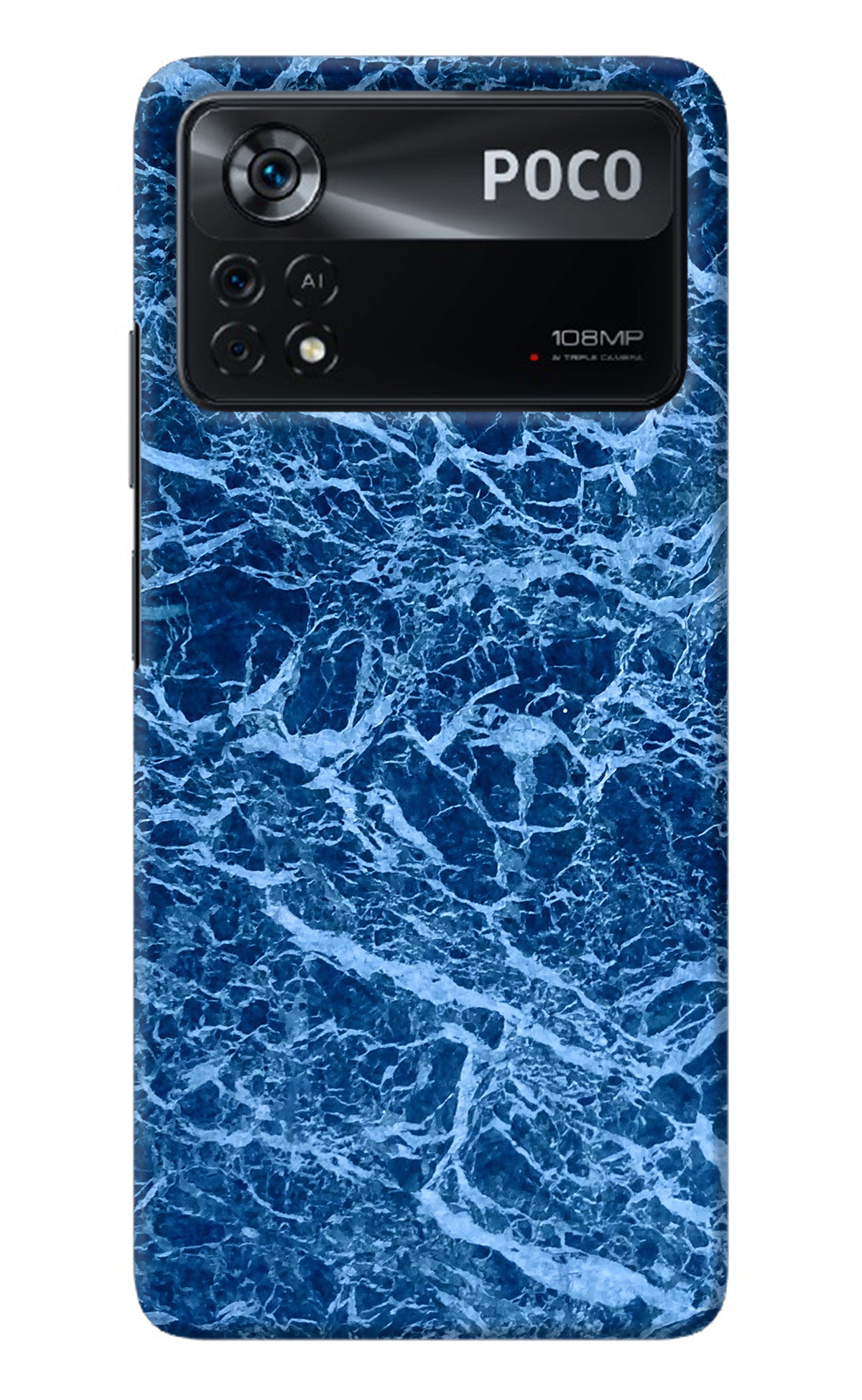 Blue Marble Poco X4 Pro Back Cover