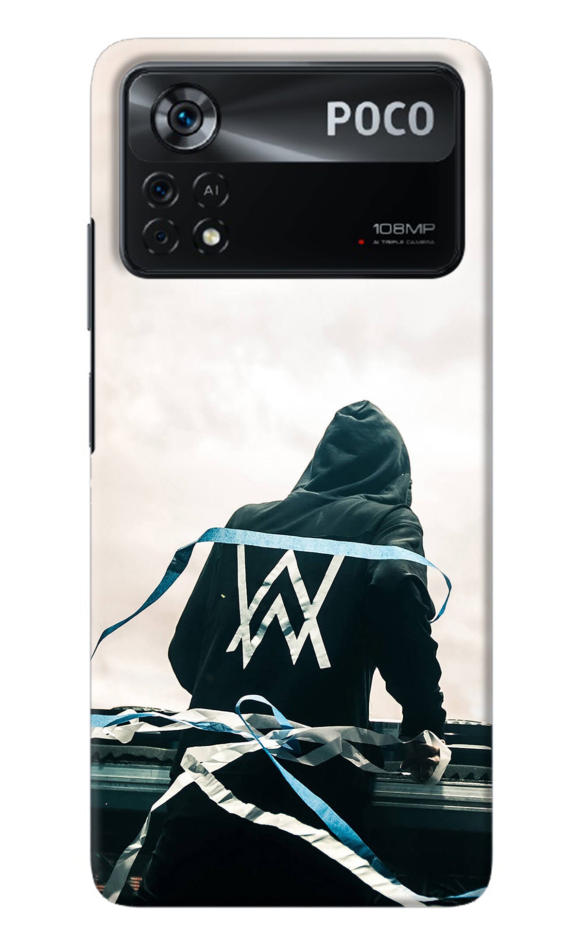 Alan Walker Poco X4 Pro Back Cover