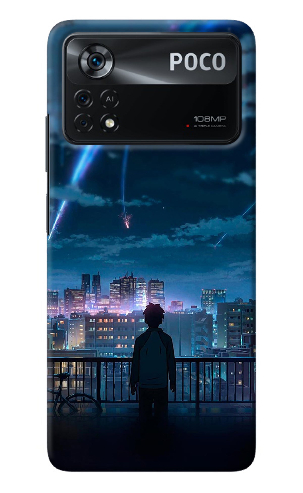 Anime Poco X4 Pro Back Cover