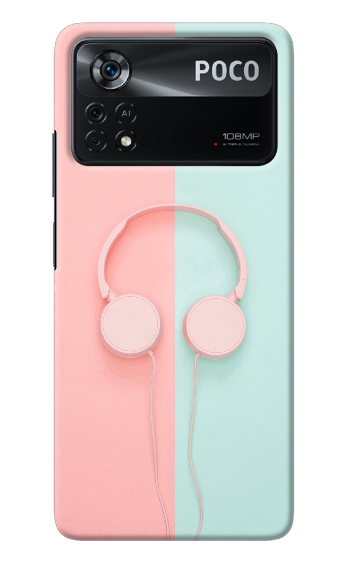 Music Lover Poco X4 Pro Back Cover