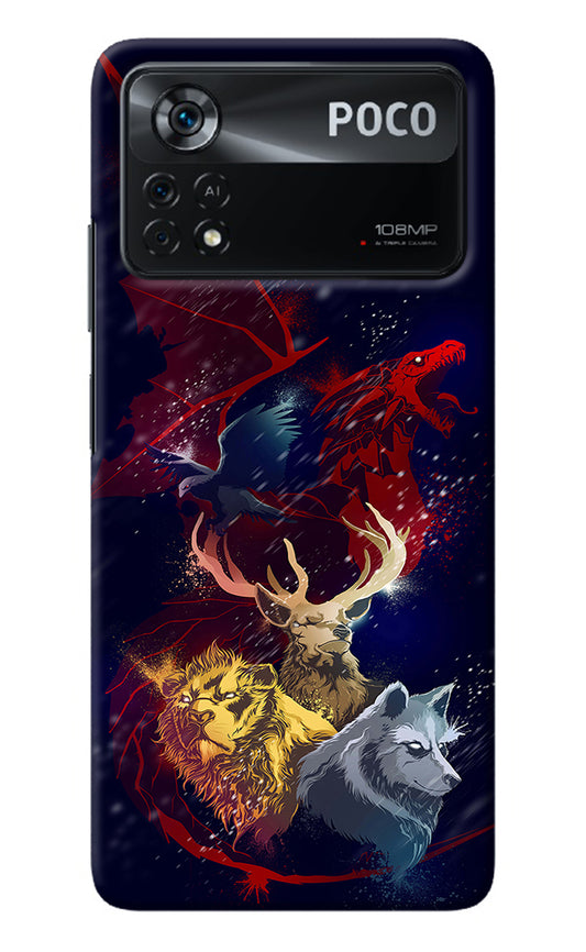 Game Of Thrones Poco X4 Pro Back Cover