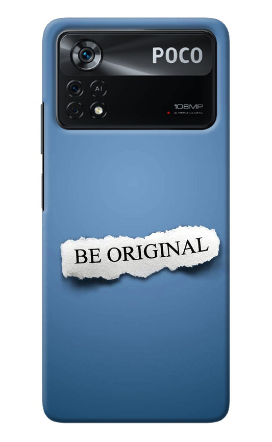 Be Original Poco X4 Pro Back Cover