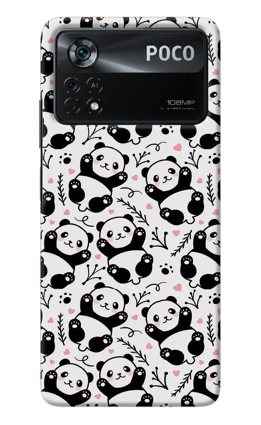 Cute Panda Poco X4 Pro Back Cover