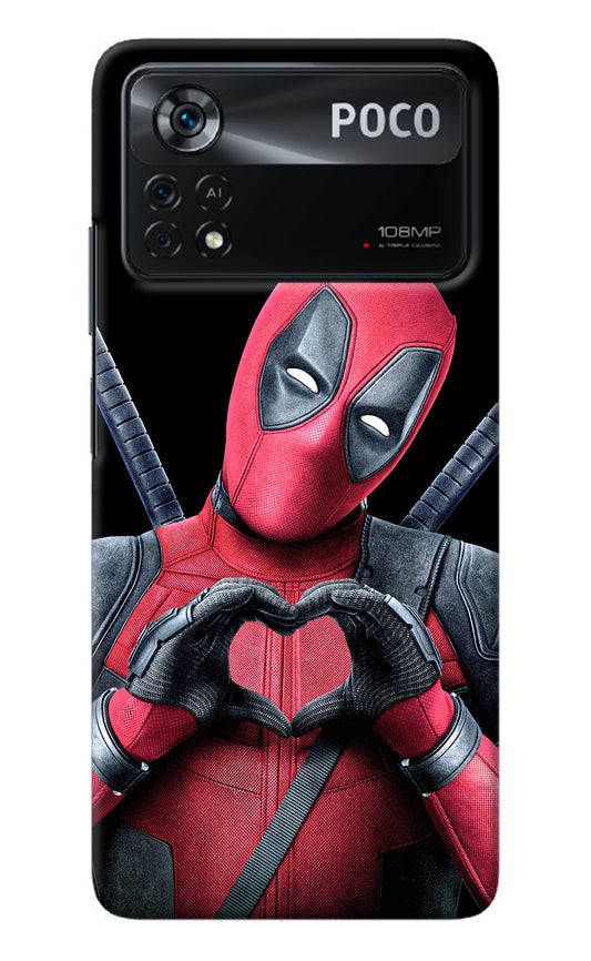 Deadpool Poco X4 Pro Back Cover