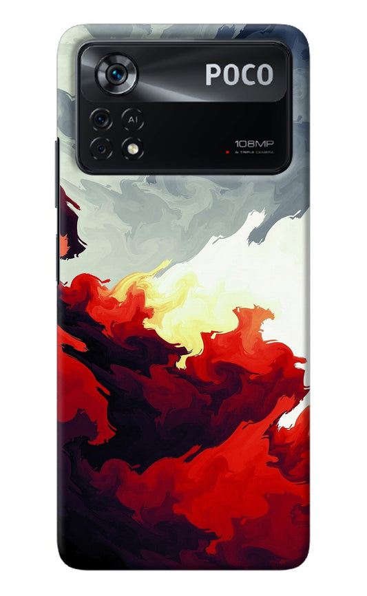 Fire Cloud Poco X4 Pro Back Cover