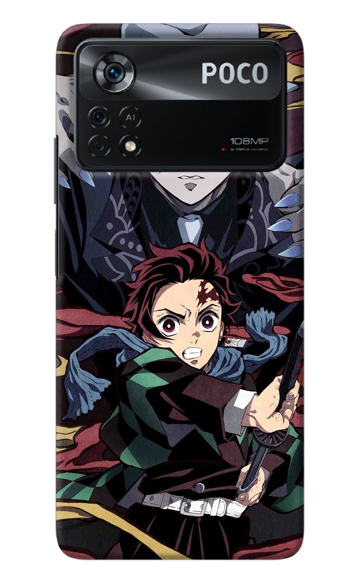 Demon Slayer Poco X4 Pro Back Cover