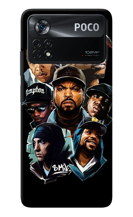 Rappers Poco X4 Pro Back Cover