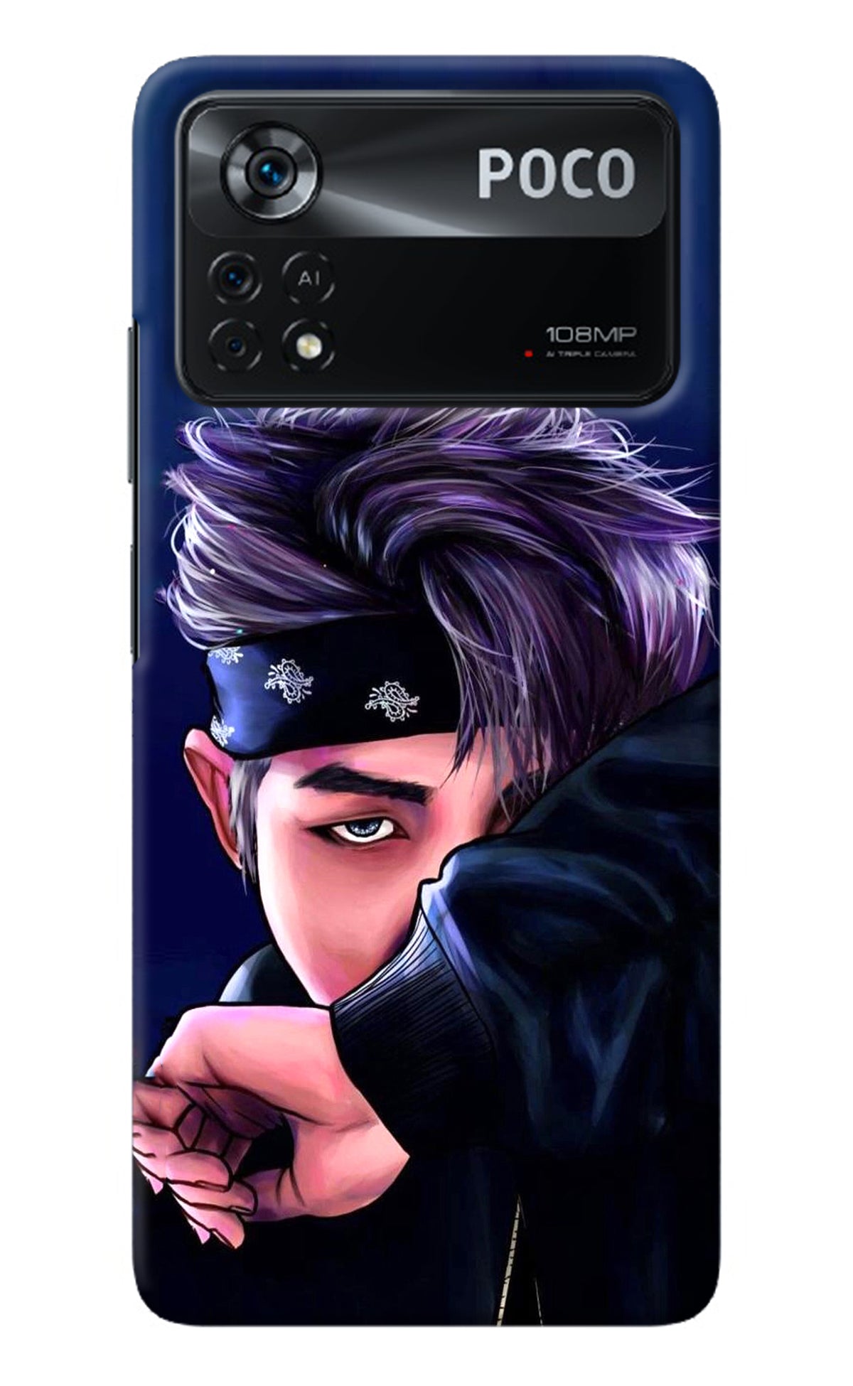 BTS Cool Poco X4 Pro Back Cover