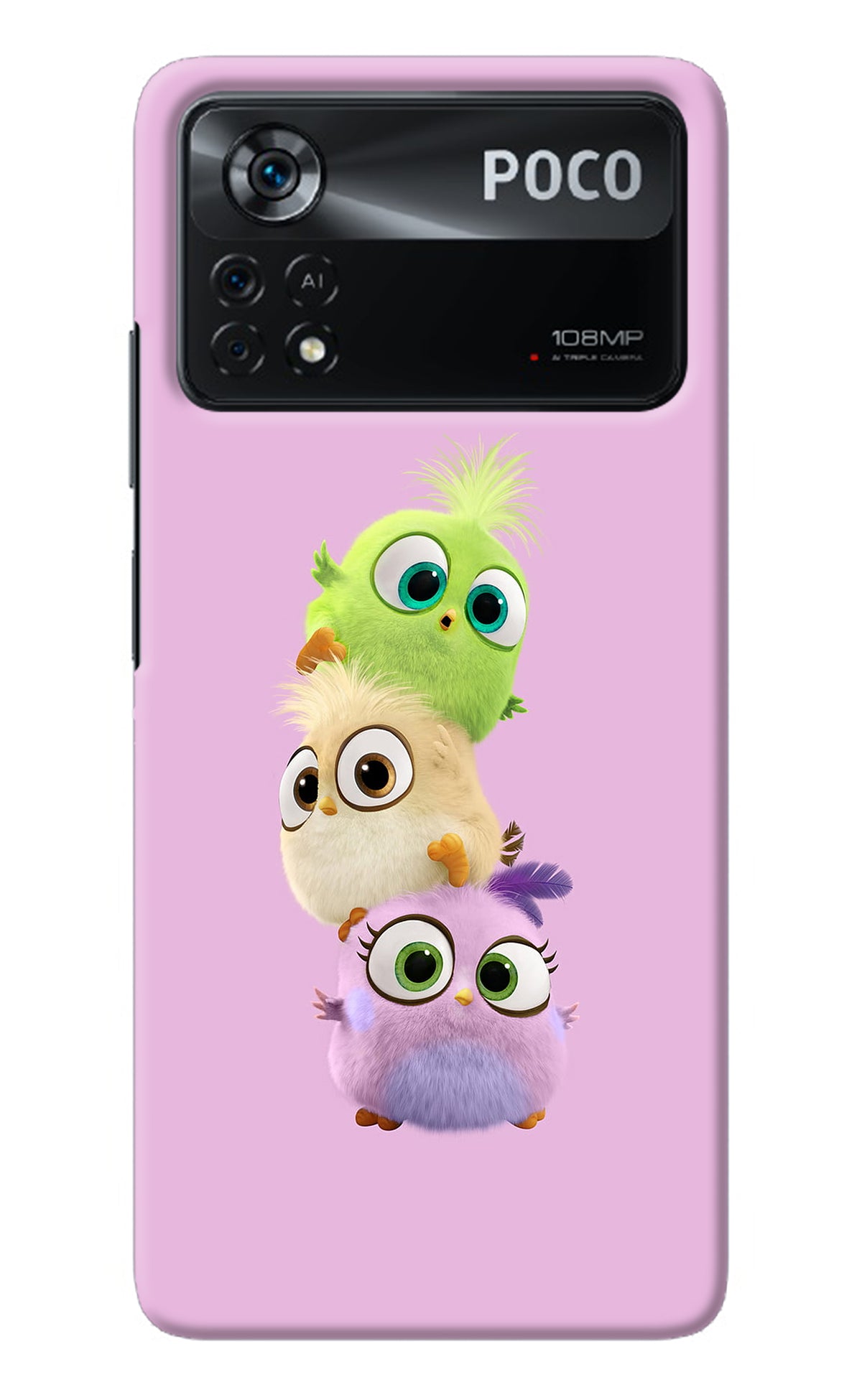 Cute Little Birds Poco X4 Pro Back Cover